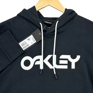 Oakley 2.0 B1B Po Hoodie Black Pullover 2XL Regular Fit Hooded Sweatshirt NEW